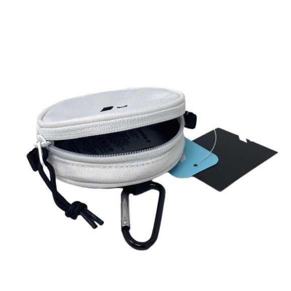 Converse Utility Pouch Unisex Bag White Zip Logo 10023842-A01 - Picture 5 of 7